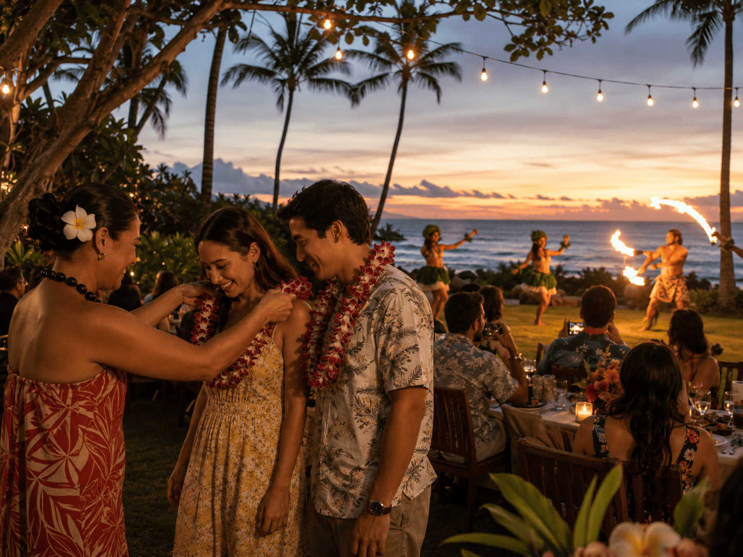 What Happens at a Hawaii Luau? A First-Timer's Night from Lei Greeting to Fire Knife Finale 